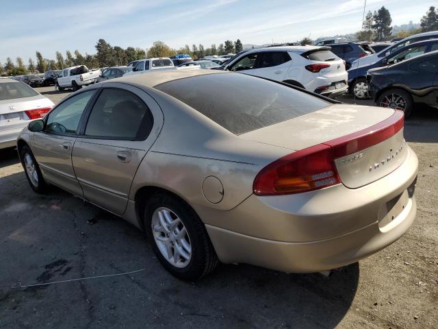 2B3HD46R44H671579 - 2004 DODGE INTREPID SE BEIGE photo 2