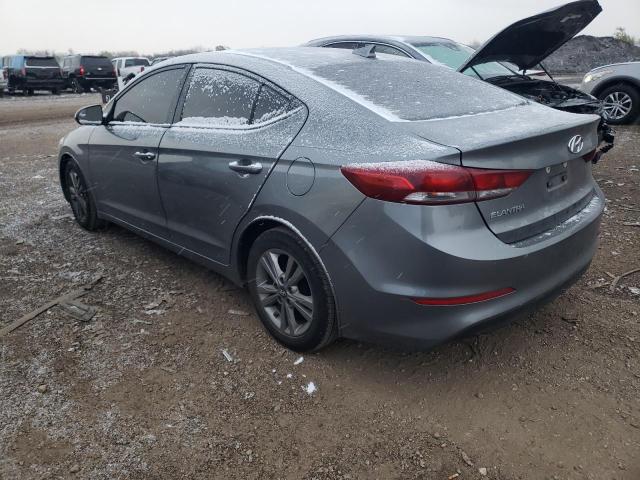 KMHD84LF2HU222590 - 2017 HYUNDAI ELANTRA SE GRAY photo 2