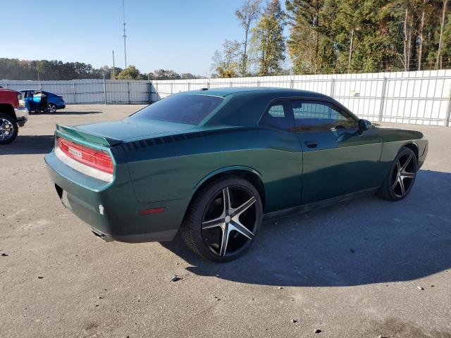 2B3CJ4DG7BH510841 - 2011 DODGE CHALLENGER GREEN photo 3