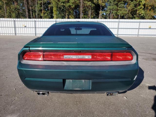 2B3CJ4DG7BH510841 - 2011 DODGE CHALLENGER GREEN photo 6