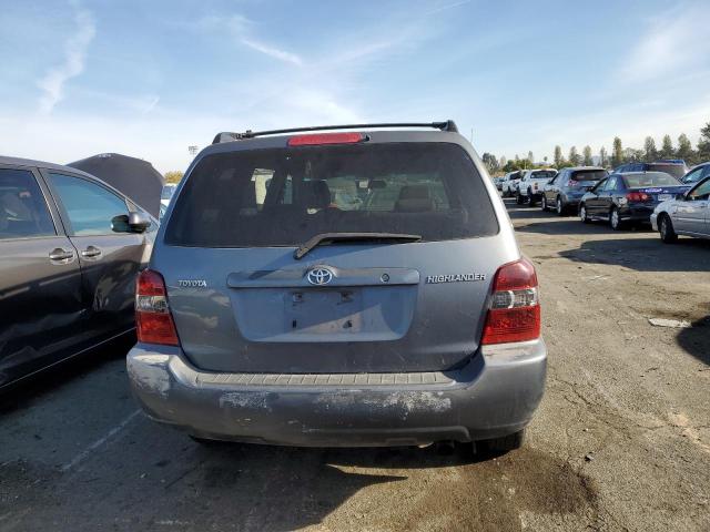 JTEGD21A040082979 - 2004 TOYOTA HIGHLANDER BLUE photo 6