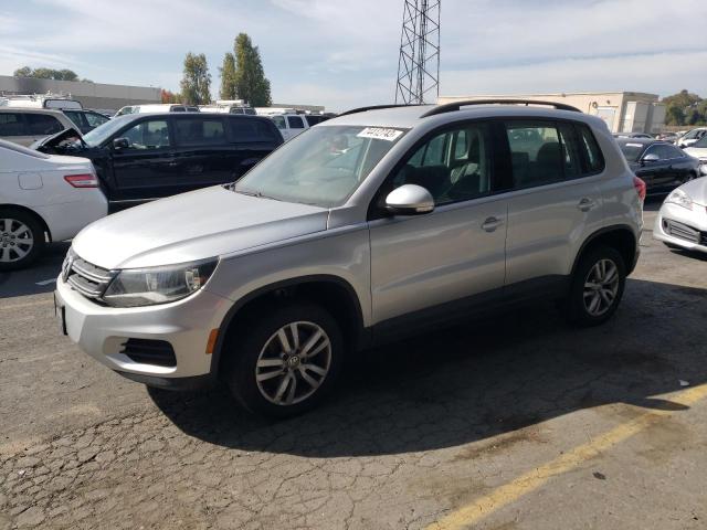 WVGBV7AX2GW009848 - 2016 VOLKSWAGEN TIGUAN S SILVER photo 1