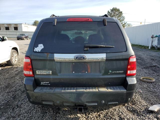 1FMCU593X9KB53509 - 2009 FORD ESCAPE HYBRID CHARCOAL photo 6