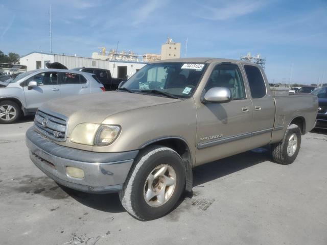 5TBRT34162S237281 - 2002 TOYOTA TUNDRA ACCESS CAB ოქროსფერი ფოტო 1