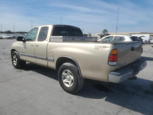 5TBRT34162S237281 - 2002 TOYOTA TUNDRA ACCESS CAB ოქროსფერი ფოტო 2