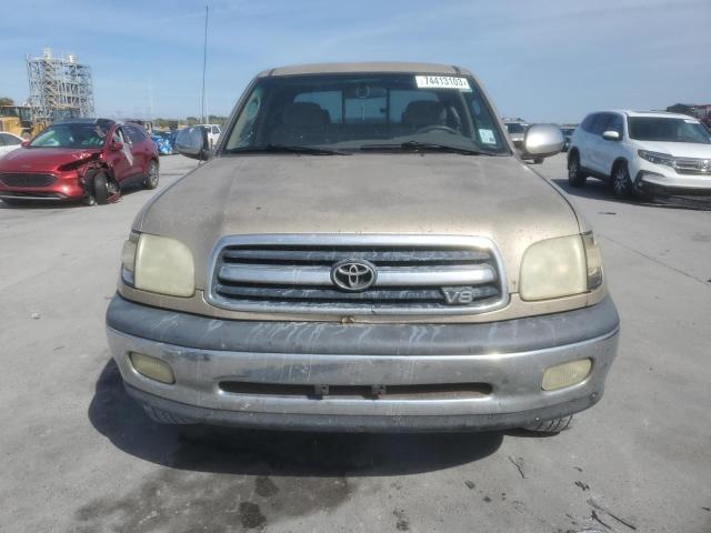 5TBRT34162S237281 - 2002 TOYOTA TUNDRA ACCESS CAB ოქროსფერი ფოტო 5