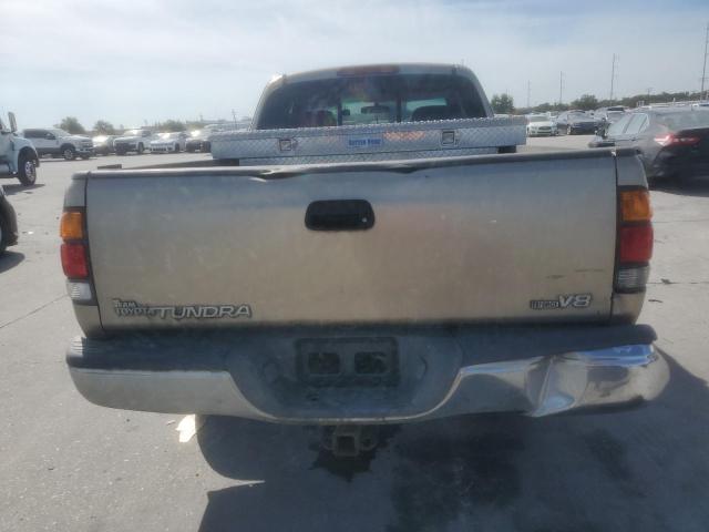 5TBRT34162S237281 - 2002 TOYOTA TUNDRA ACCESS CAB ოქროსფერი ფოტო 6