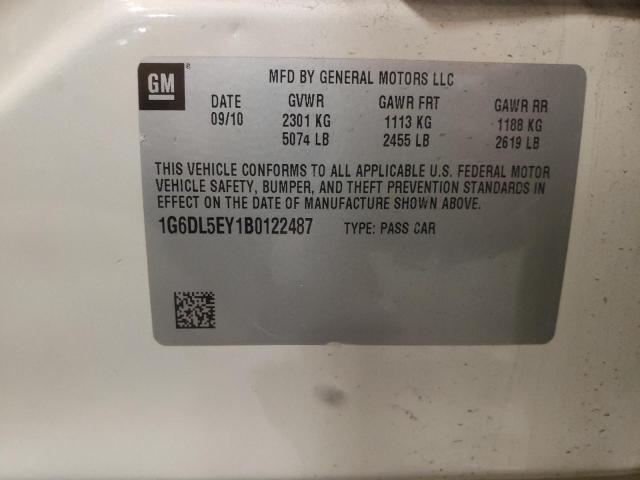 1G6DL5EY1B0122487 - 2011 CADILLAC CTS PERFORMANCE COLLECTION BEIGE photo 12