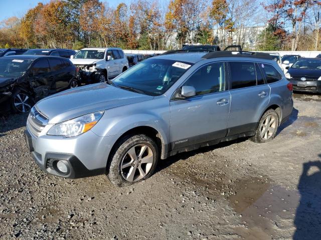 4S4BRBCC1E3265480 - 2014 SUBARU OUTBACK 2.5I PREMIUM SILVER photo 1