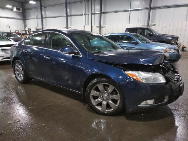 2G4GS5EV1C9189225 - 2012 BUICK REGAL PREMIUM BLUE photo 4