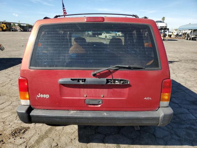 1J4FT28SXWL244470 - 1998 JEEP CHEROKEE SE BURGUNDY photo 6