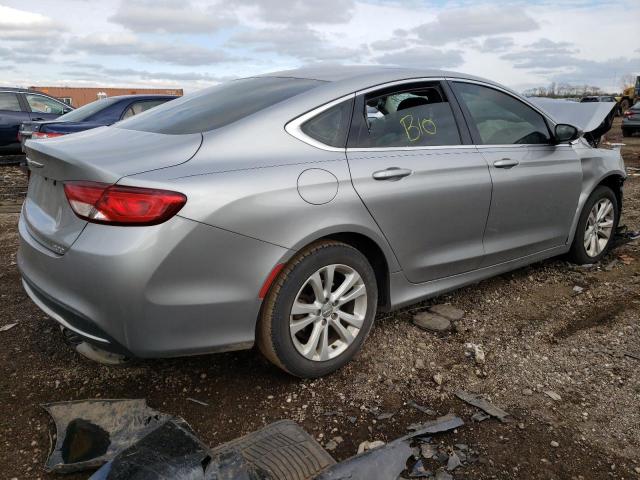 1C3CCCAB5FN756025 - 2015 CHRYSLER 200 LIMITED SILVER photo 3