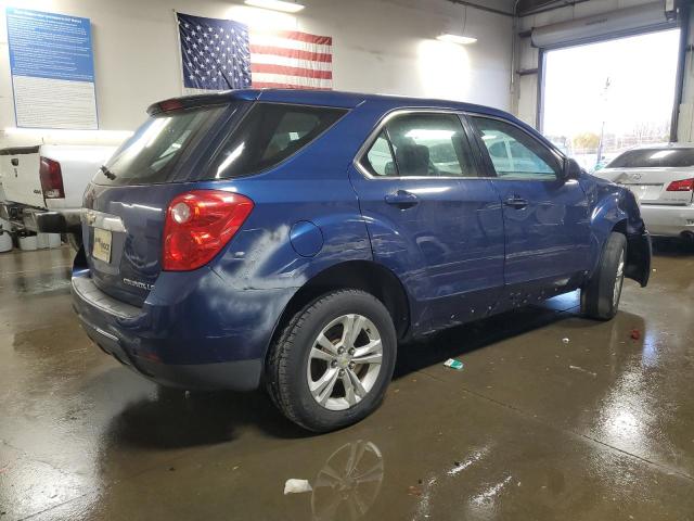 2CNALBEW2A6220491 - 2010 CHEVROLET EQUINOX LS BLUE photo 3