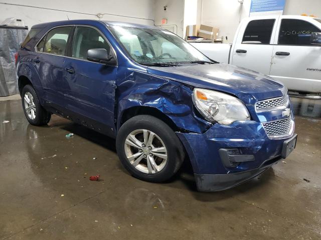 2CNALBEW2A6220491 - 2010 CHEVROLET EQUINOX LS BLUE photo 4