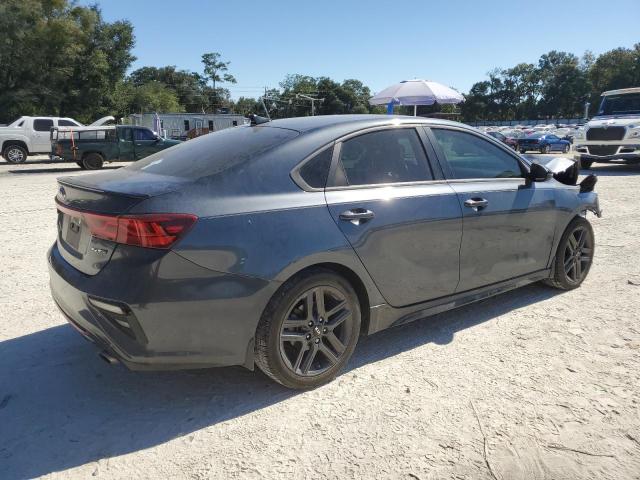 3KPF34AD9ME288527 - 2021 KIA FORTE GT LINE CHARCOAL photo 3