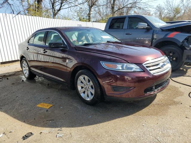 1FAHP2DW9BG115849 - 2011 FORD TAURUS SE BURGUNDY photo 4