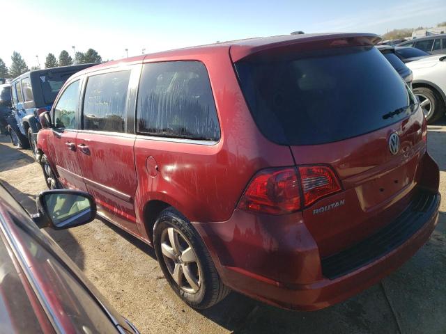 2V4RW3D19AR227274 - 2010 VOLKSWAGEN ROUTAN SE BURGUNDY photo 2