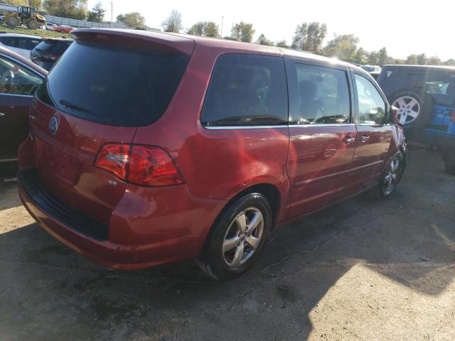 2V4RW3D19AR227274 - 2010 VOLKSWAGEN ROUTAN SE BURGUNDY photo 3