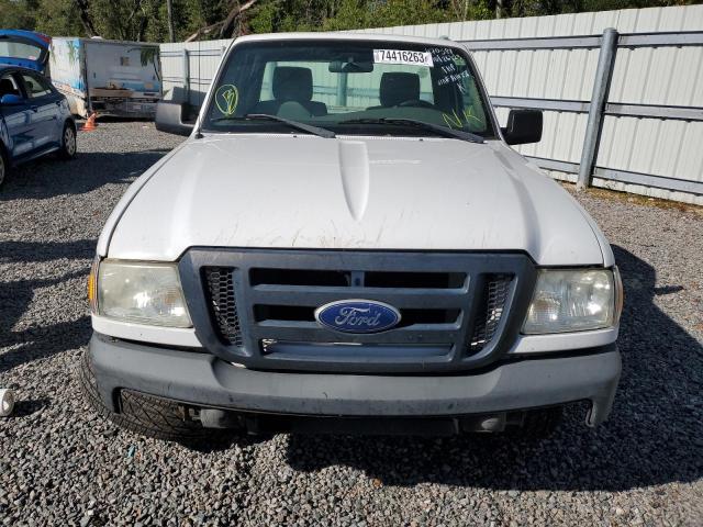 1FTKR1AD8BPA14258 - 2011 FORD RANGER WHITE photo 5