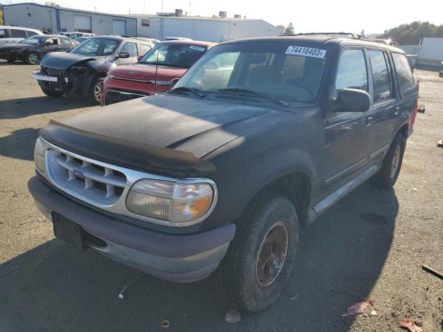 1FMDU34E6VZB24396 - 1997 FORD EXPLORER BLACK photo 1