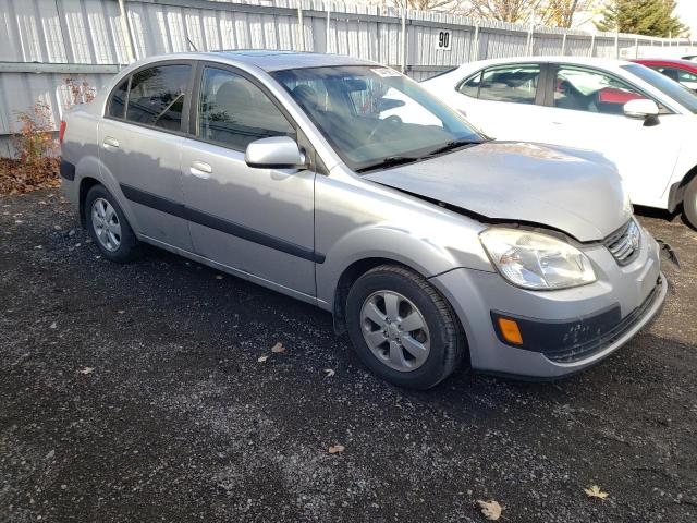 KNADE223196542849 - 2009 KIA RIO BASE SILVER photo 4