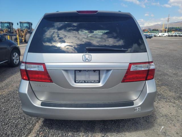 5FNRL38626B040230 - 2006 HONDA ODYSSEY EXL SILVER photo 6