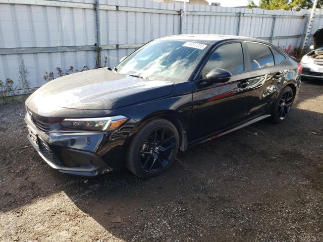 2HGFE2F52NH115682 - 2022 HONDA CIVIC SPORT 黑色 照片 1