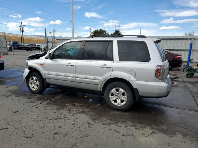 5FNYF18258B000599 - 2008 HONDA PILOT VP SILVER photo 2