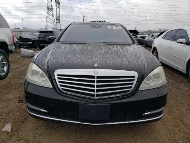 WDDNG8DB9CA449273 - 2012 MERCEDES-BENZ S 350 BLUETEC BLACK photo 5