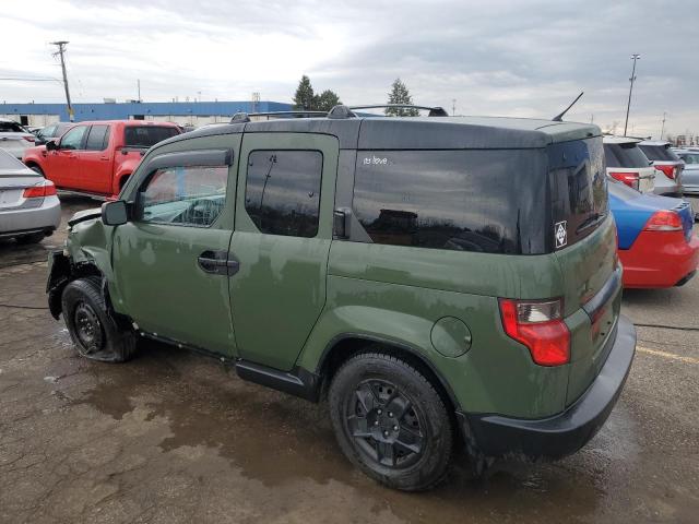 5J6YH2H31BL007119 - 2011 HONDA ELEMENT LX GREEN photo 2