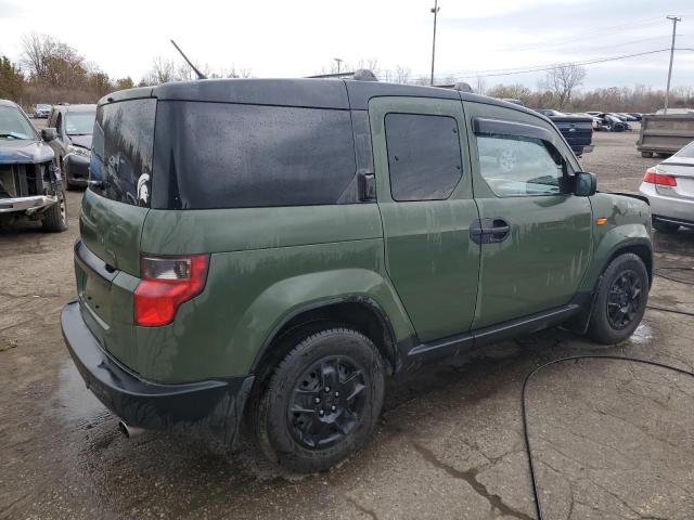 5J6YH2H31BL007119 - 2011 HONDA ELEMENT LX GREEN photo 3