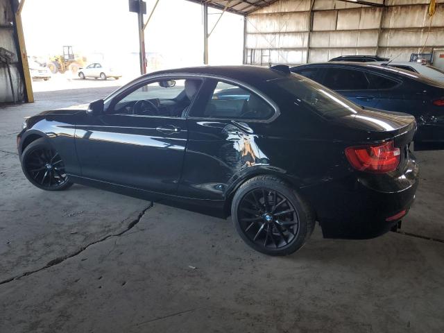 WBA1F9C55GV545037 - 2016 BMW 228 I SULEV BLACK photo 2