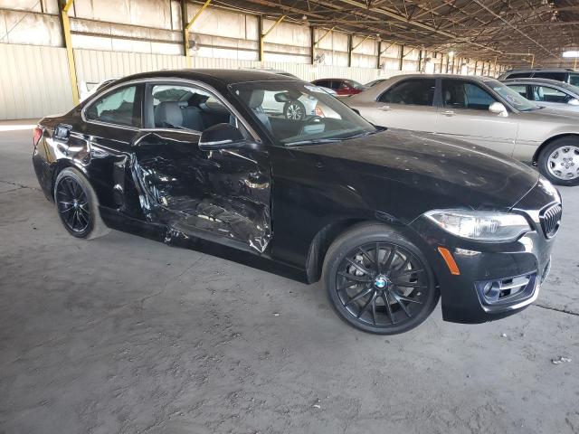 WBA1F9C55GV545037 - 2016 BMW 228 I SULEV BLACK photo 4