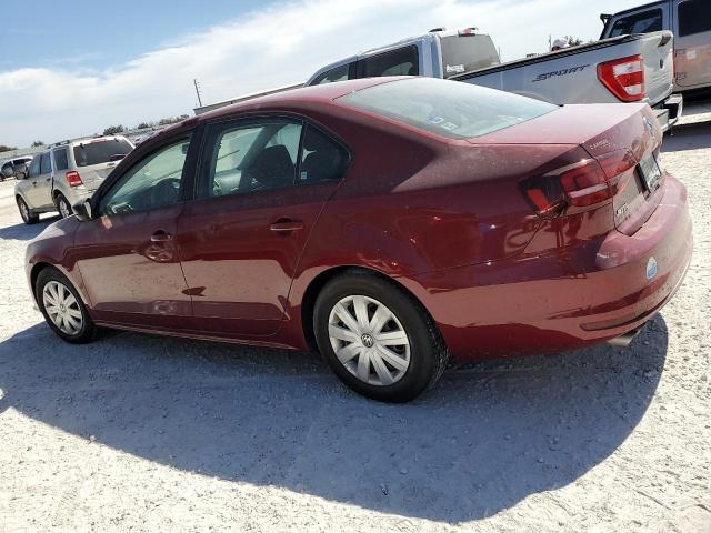 3VW267AJ3GM276314 - 2016 VOLKSWAGEN JETTA S MAROON photo 2