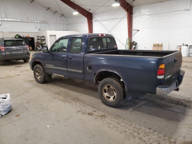 5TBBT44103S350135 - 2003 TOYOTA TUNDRA ACCESS CAB SR5 BLUE photo 2