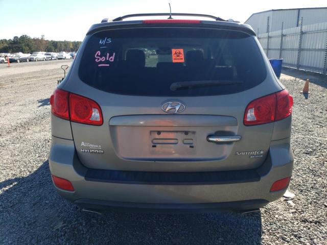 5NMSH13E79H241582 - 2009 HYUNDAI SANTA FE SE GREEN photo 6