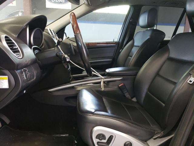 4JGBB8GB6AA565174 - 2010 MERCEDES-BENZ ML 350 4MATIC BLACK photo 7