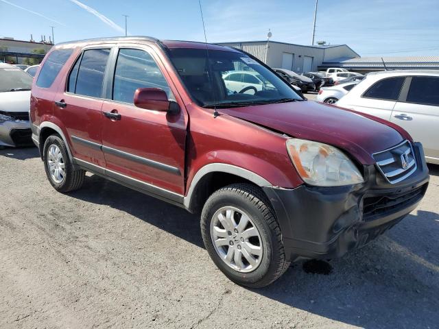 JHLRD78866C027468 - 2006 HONDA CR-V EX RED photo 4