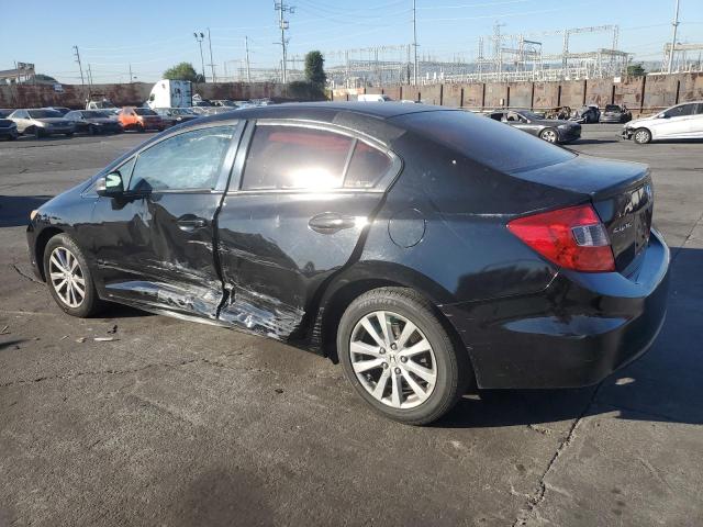 2HGFB2F85CH522508 - 2012 HONDA CIVIC EX BLACK photo 2