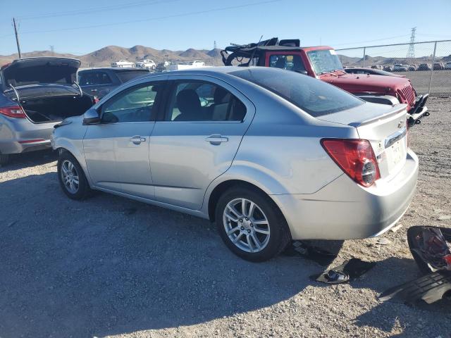 1G1JC5SH2D4143454 - 2013 CHEVROLET SONIC LT GRAY photo 2