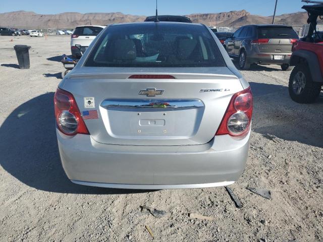 1G1JC5SH2D4143454 - 2013 CHEVROLET SONIC LT GRAY photo 6