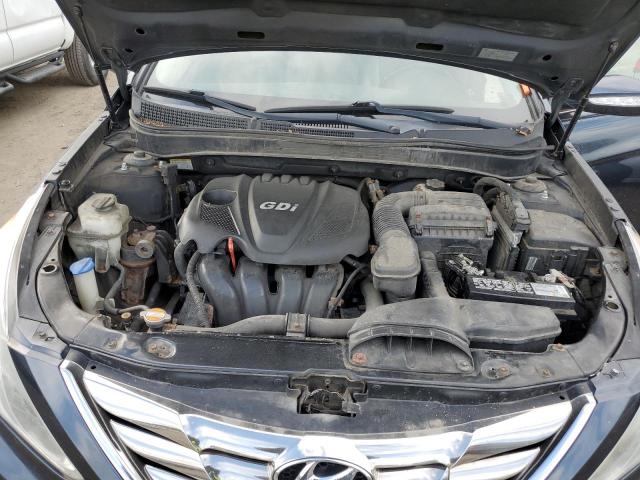 5NPEC4AC9CH348075 - 2012 HYUNDAI SONATA SE CHARCOAL photo 11