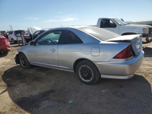 1HGEM22993L033472 - 2003 HONDA CIVIC EX SILVER photo 2