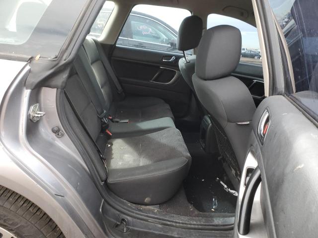 4S4BP60C587352765 - 2008 SUBARU OUTBACK SILVER photo 10