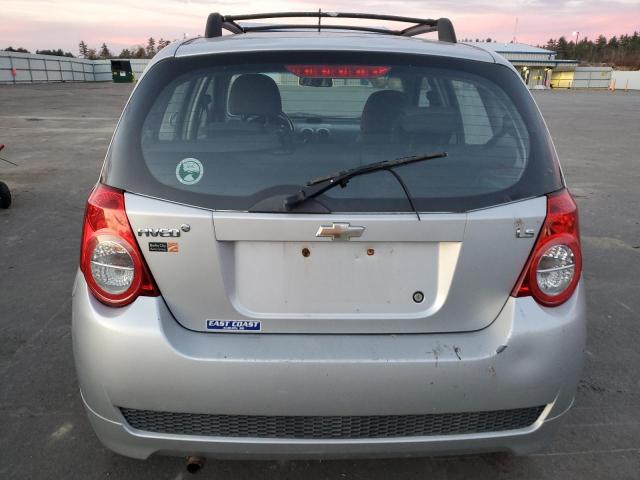 KL1TD66E49B626019 - 2009 CHEVROLET AVEO LS 银色 照片 6