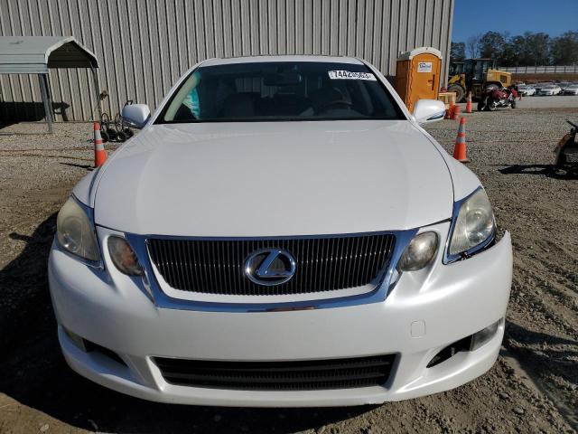 JTHBE96S790046220 - 2009 LEXUS GS 350 WHITE photo 5