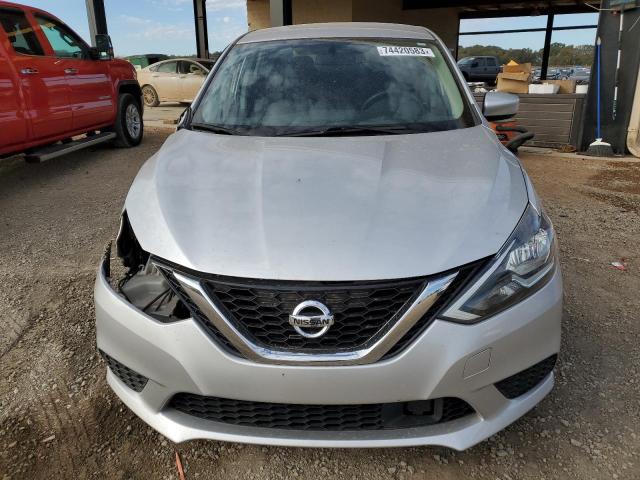 3N1AB7APXKY395125 - 2019 NISSAN SENTRA S SILVER photo 5