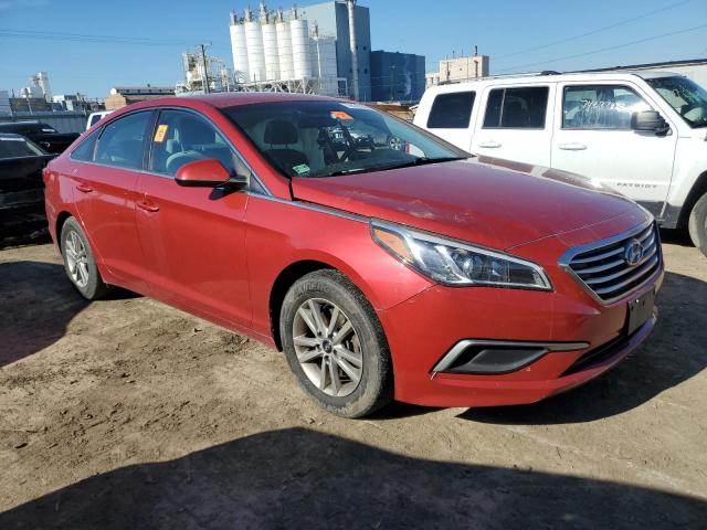 5NPE24AF8HH449340 - 2017 HYUNDAI SONATA SE RED photo 4