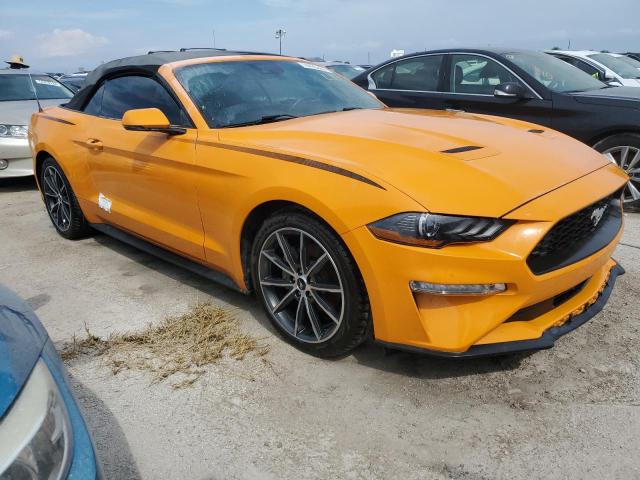 1FATP8UH5K5149832 - 2019 FORD MUSTANG ORANGE photo 4