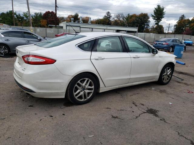 3FA6P0HD1ER265987 - 2014 FORD FUSION SE WHITE photo 3